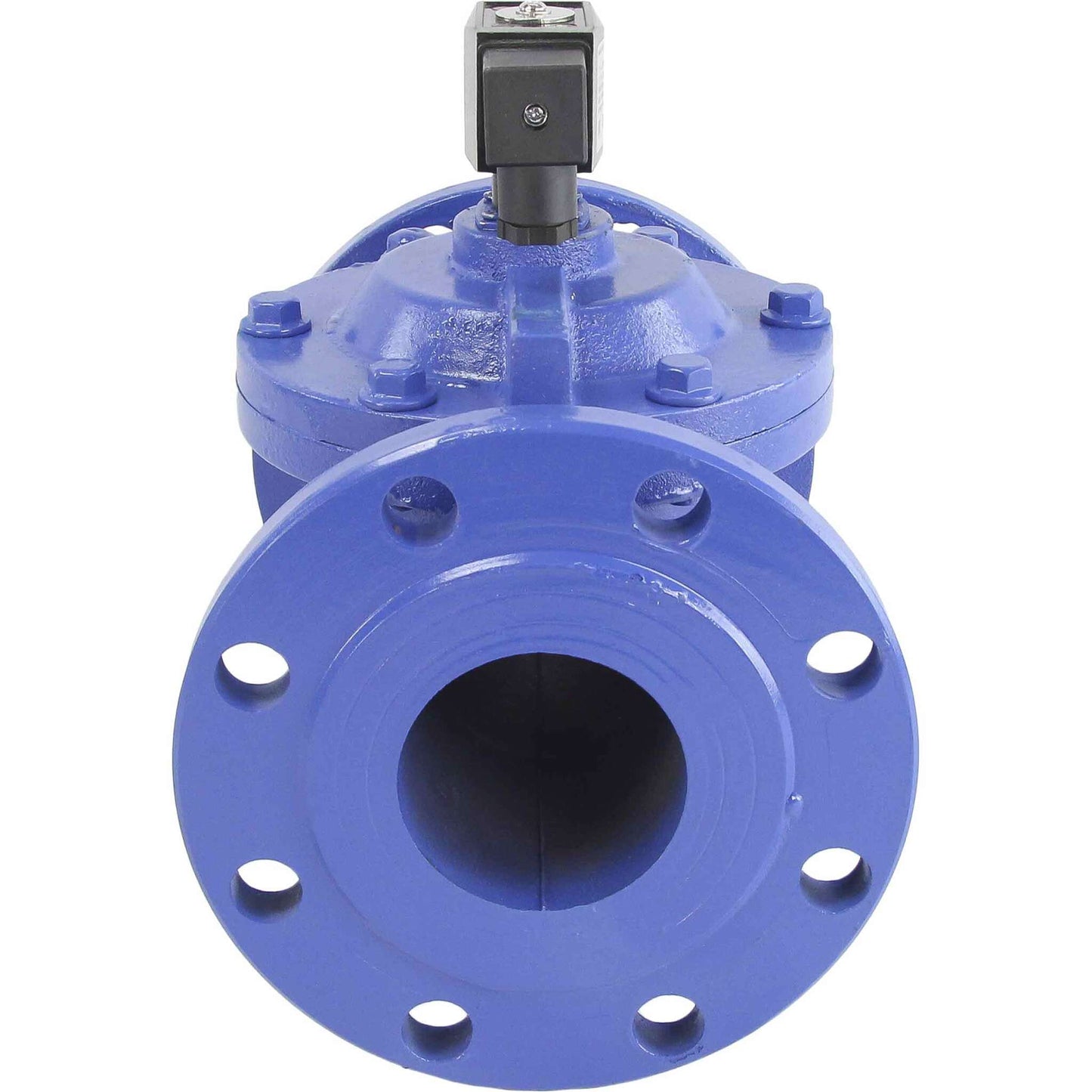 Two way normally closed indirect acting electric solenoid valve DNOVA VSF-602N-PU-NC NBR 24V, body material - cast iron, seal - NBR