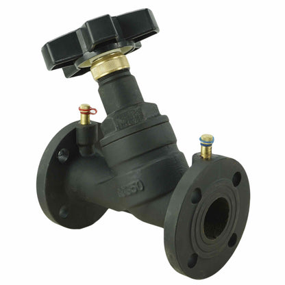 Static balancing valve DNOVA VB1431V-F 16 bar cast iron, flanged connection with nipples