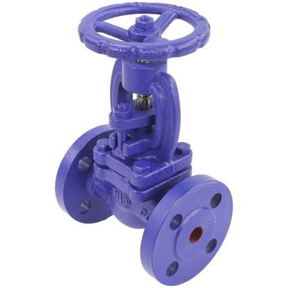Bellows Stop Valve DNOVA V234A 16 bar cast iron flange connection