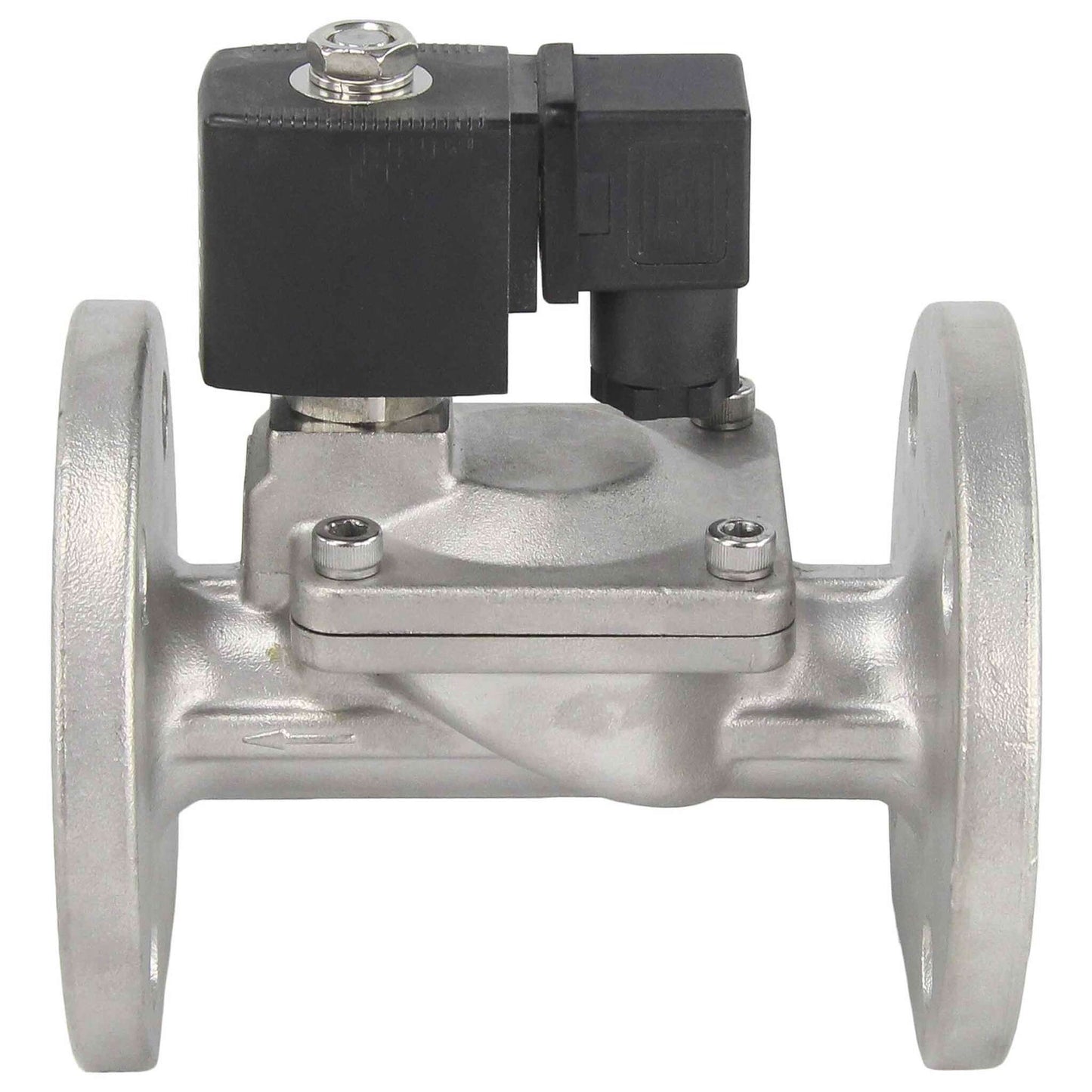 Two way normally closed indirect acting electric solenoid valve DNOVA VSF-601E-PU-NC EPDM 220V, body material - stainless steel AISI 304, seal - EPDM