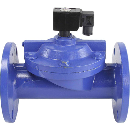 Two way normally closed indirect acting electric solenoid valve DNOVA VSF-602N-PU-NC NBR 220V, body material - cast iron, seal - NBR
