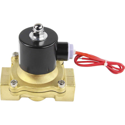 Two way normally closed direct acting electric solenoid valve DNOVA VS2W-100N-NC NBR 220V, body material - brass, seal - NBR