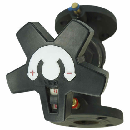 Static balancing valve DNOVA VB1431V-F 16 bar cast iron, flanged connection with nipples