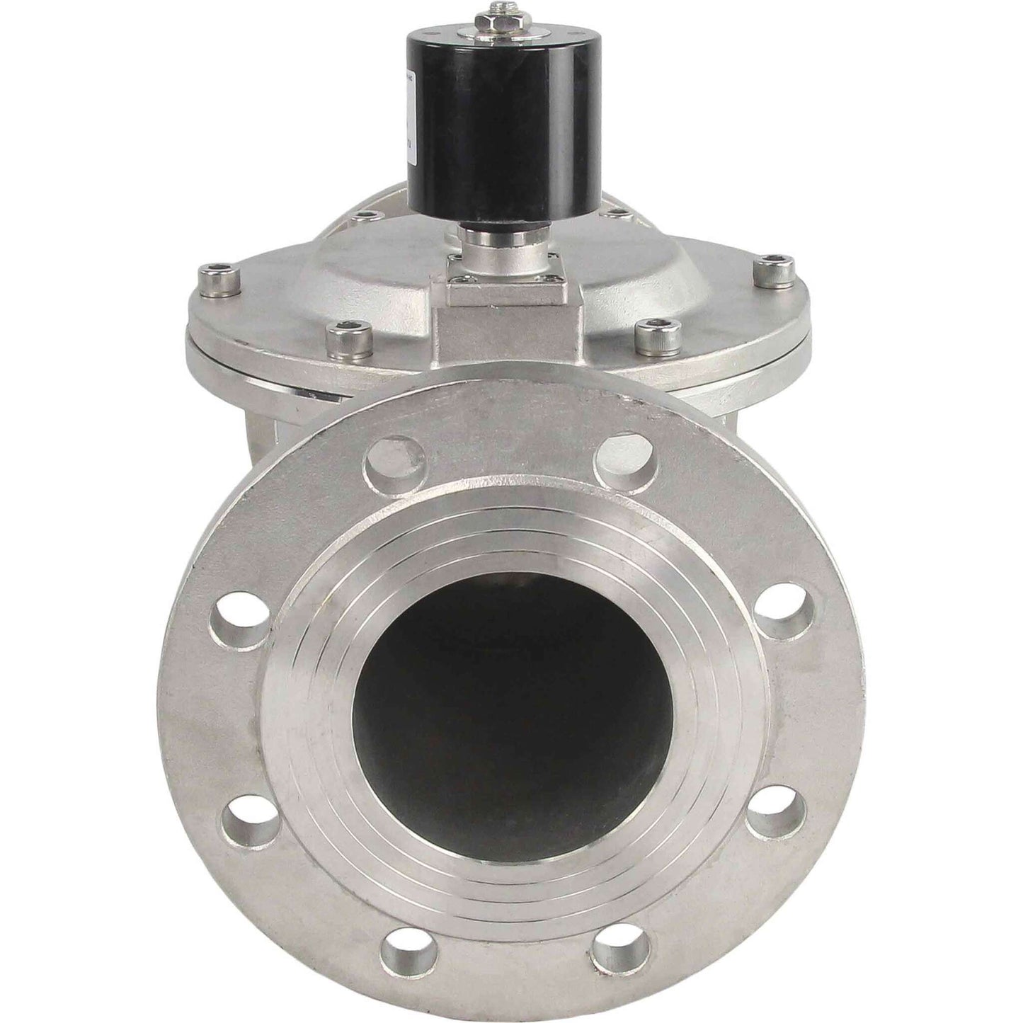Two way normally closed indirect acting electric solenoid valve DNOVA VSF-601V-PU-NC VITON 110/220V, body material - stainless steel AISI 304, seal - Viton
