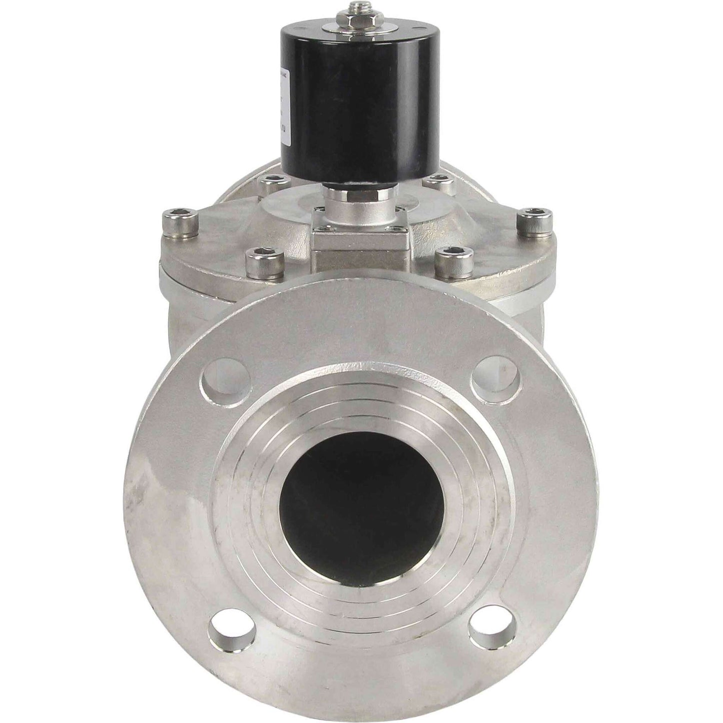 Two way normally closed indirect acting electric solenoid valve DNOVA VSF-601N-PU-NC NBR 220V, body material - stainless steel AISI 304, seal - NBR