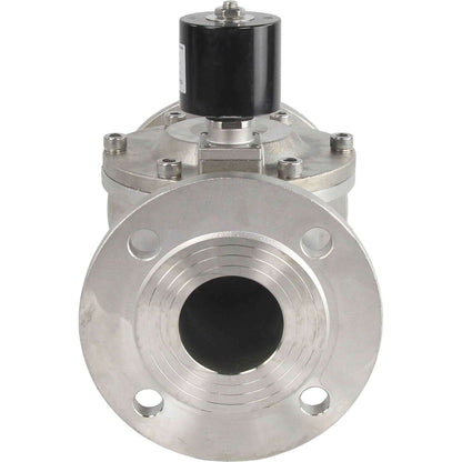 Two way normally closed indirect acting electric solenoid valve DNOVA VSF-601N-PU-NC NBR 220V, body material - stainless steel AISI 304, seal - NBR
