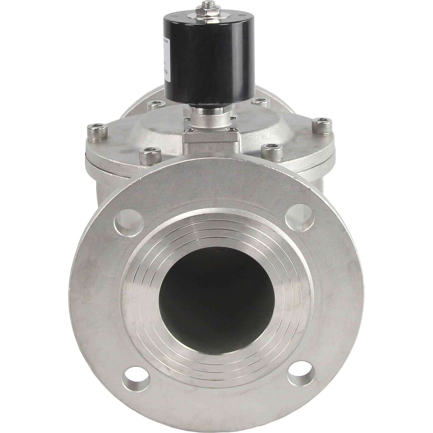 Two way normally closed indirect acting electric solenoid valve DNOVA VSF-601N-PU-NC NBR 24V, body material - stainless steel AISI 304, seal - NBR