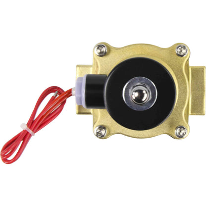 Two way normally closed direct acting electric solenoid valve DNOVA VS2W-100N-NC NBR 220V, body material - brass, seal - NBR