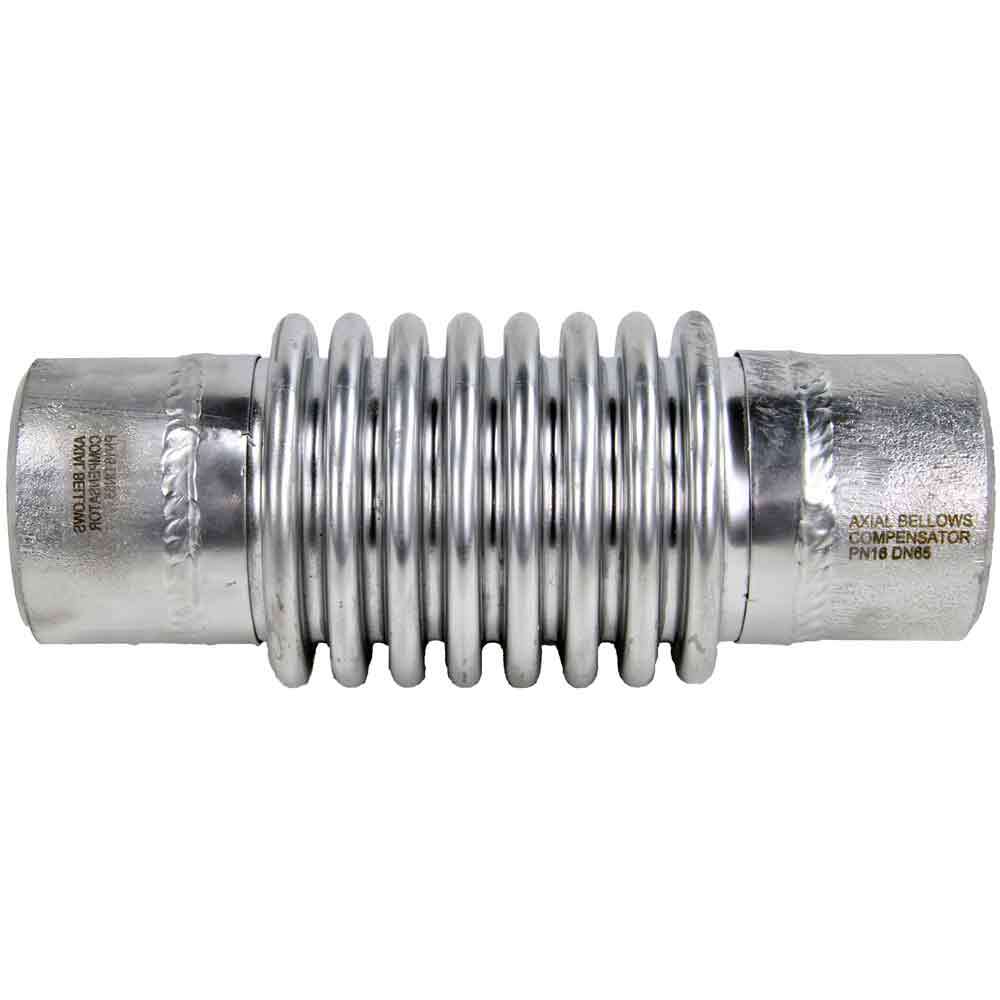 Junta de expansión de fuelle DNOVA CB-3131-W PN16 60mm, material del cuerpo - acero inoxidable AISI 304