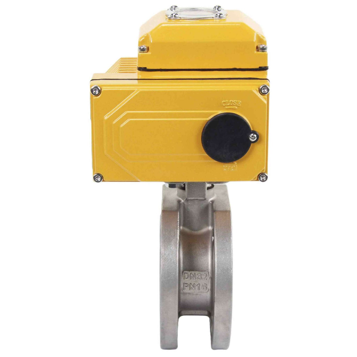 Stainless steel ball valve DNOVA kchmfp-DNOVA-110/220v, body material - stainless steel AISI 316, ball material - stainless steel AISI 316, seal - PTFE, electric actuator operated