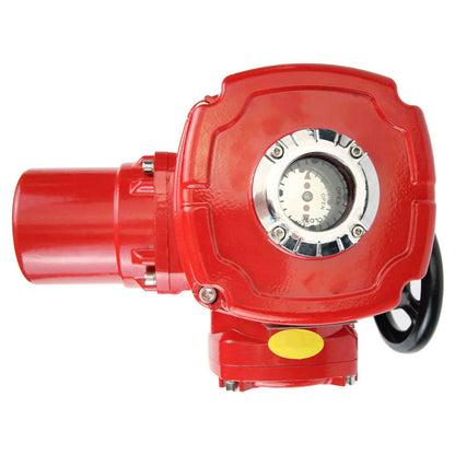 Stainless steel ball valve DNOVA kchmp-DNOVA-ex-110/220v, body material - stainless steel AISI 316, ball material - stainless steel AISI 316, seal - PTFE, electric actuator operated