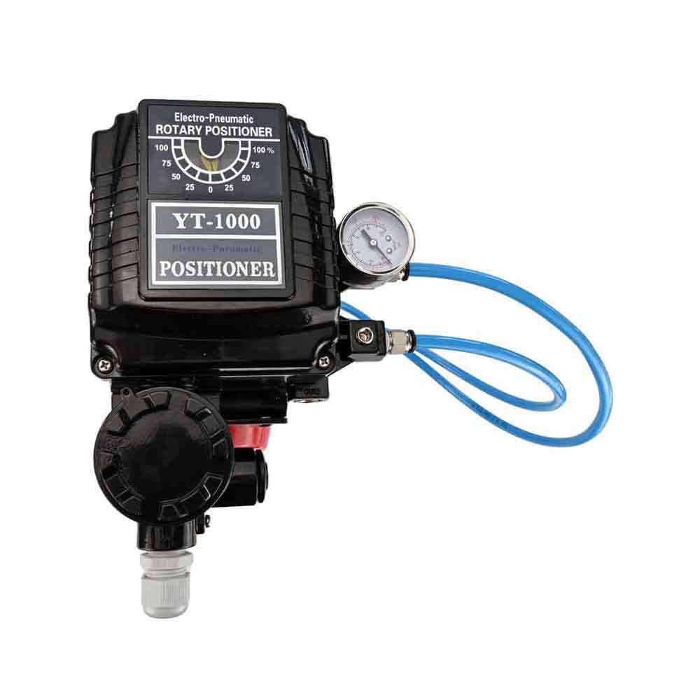Stainless steel ball valve DNOVA 3h-l-rpss316200mm-iso-pnevpr-sa-epp-boz, body material - stainless steel AISI 316, ball material - stainless steel AISI 316, seal - PTFE, pneumatic actuator operated