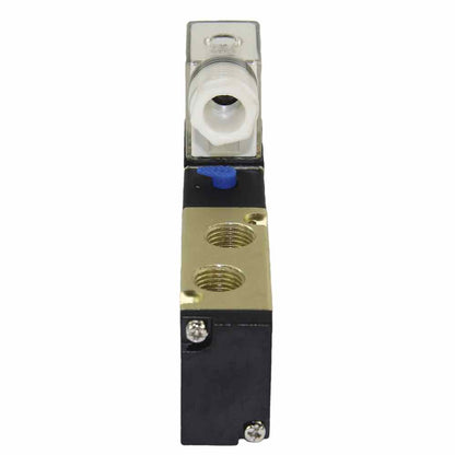Distribuidor neumático DNOVA 4v210-08, material del cuerpo: aluminio anodizado