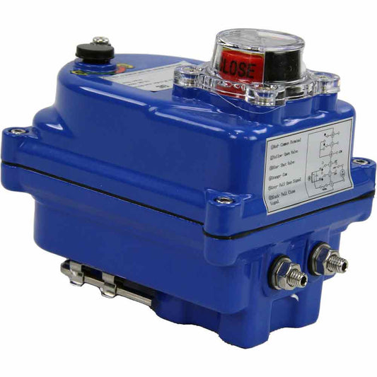 Quarter-turn electric actuator DNOVA QT BLUE 003 220V