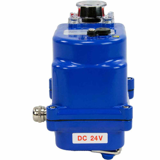 Quarter-turn electric actuator DNOVA QT BLUE 003 24V