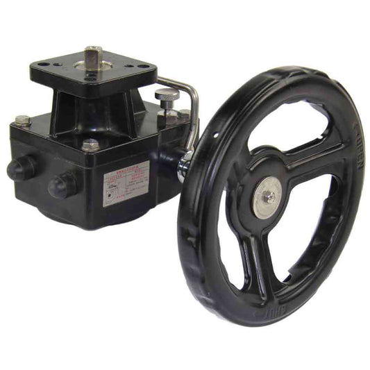 Quarter-turn gearbox DNOVA HDM, body material - aluminium alloy