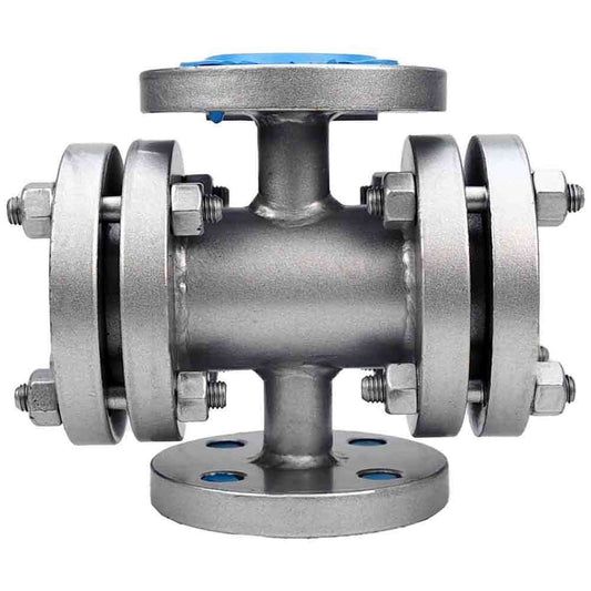 Flanged sight glass DNOVA IG-316-F, body material - stainless steel AISI 316