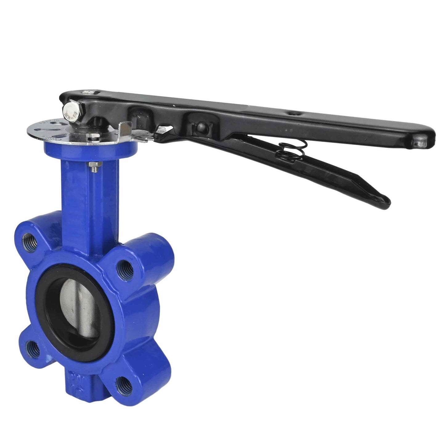 Water Butterfly Valve DNOVA WBV1631E-2W-Fb-H, body material - cast iron QT450, disk material - stainless steel AISI 304, seal - EPDM, handle