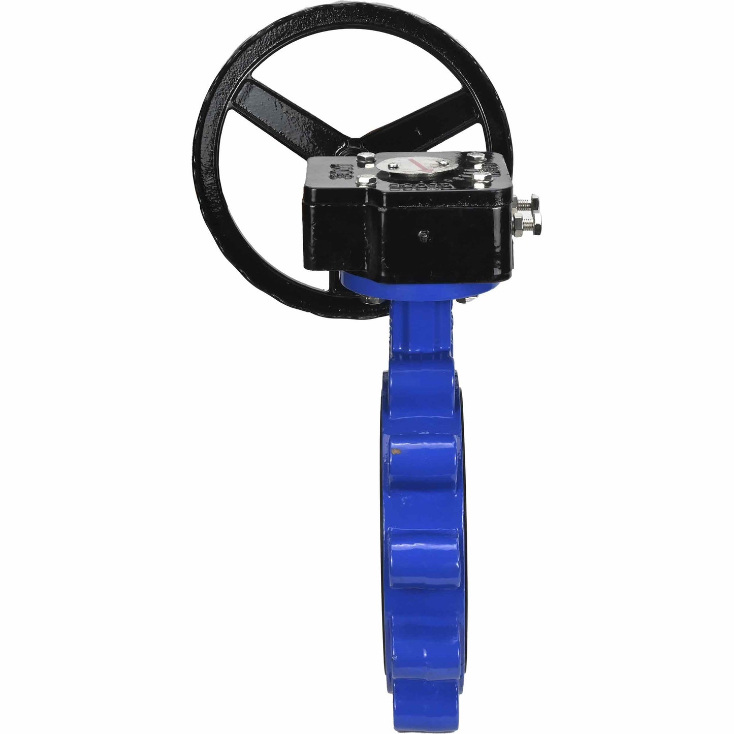 Water Butterfly Valve DNOVA WBV1616N-2W-Fb-R, body material - cast iron QT450, disk material - cast iron QT450, seal - NBR, gearbox