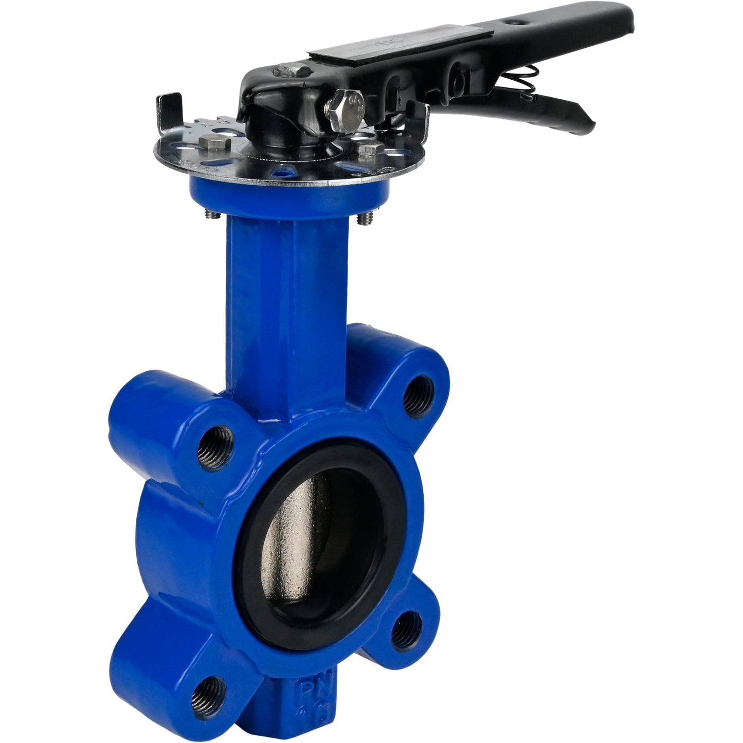 Water Butterfly Valve DNOVA WBV1616N-2W-Fb-H, body material - cast iron QT450, disk material - cast iron QT450, seal - NBR, handle
