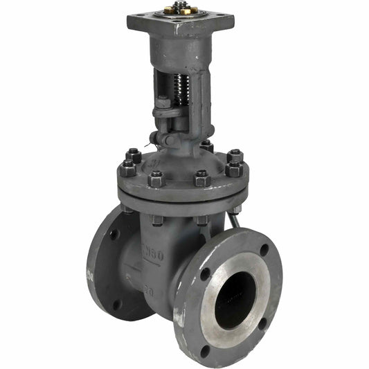 Wedge gate valve DNOVA GAIR GVWR3434M-2W-F-OST, body material - carbon steel, wedge material - carbon steel, seal - metal, stem only