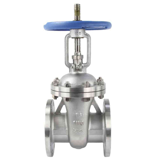 Wedge gate valve DNOVA GVWR3131M-2W-F-S, body material - stainless steel AISI CF8, wedge material - stainless steel AISI 304, seal - stainless steel AISI 304, handwheel operated