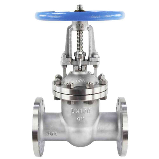 Wedge gate valve DNOVA, body material - stainless steel AISI CF8, wedge material - stainless steel AISI CF8, seal - stainless steel AISI 304, handwheel operated