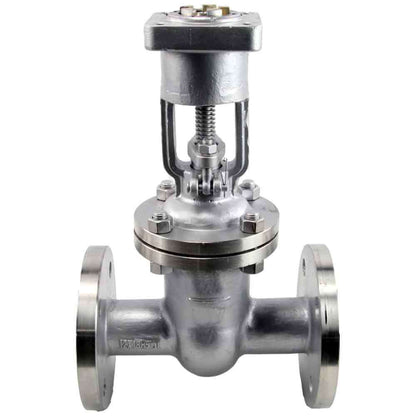 Wedge gate valve DNOVA, body material - stainless steel AISI J92630, wedge material - stainless steel AISI A216, seal - METAL, stem only
