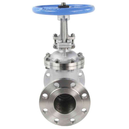 Wedge gate valve DNOVA, body material - stainless steel AISI CF8, wedge material - stainless steel AISI CF8, seal - stainless steel AISI 304, handwheel operated