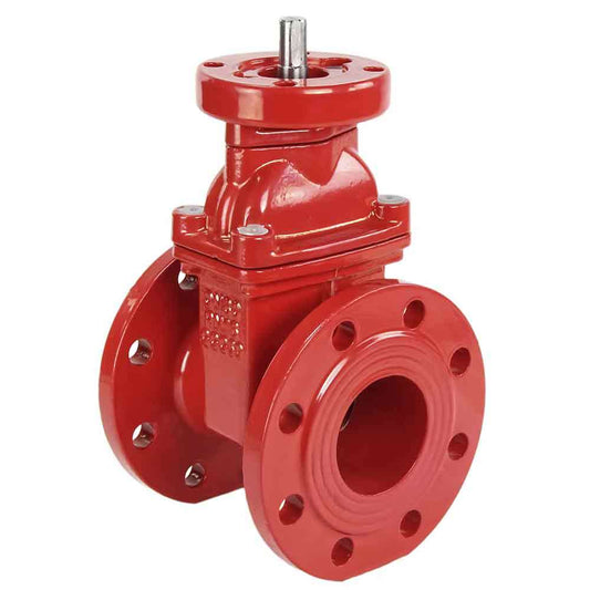 Wedge gate valve DNOVA, body material - cast iron GGG50, wedge material - cast iron + EPDM, seal - EPDM, stem only