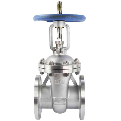 Wedge gate valve DNOVA GVWR3131M-2W-F-S, body material - stainless steel AISI CF8, wedge material - stainless steel AISI 304, seal - stainless steel AISI 304, handwheel operated