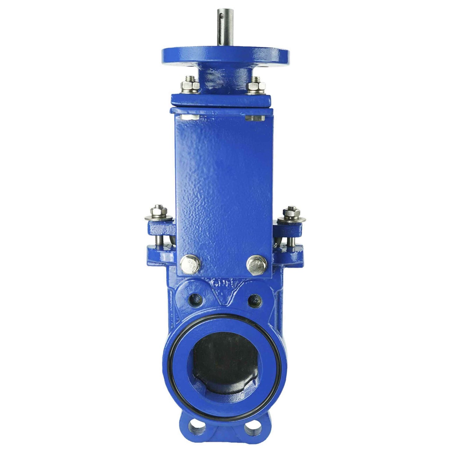 Knife gate valve DNOVA GVKN1331N-2W-Fb-ISO body material - cast iron GGG40, knife material - stainless steel AISI 304, seal - NBR, stem only