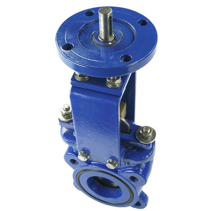Knife gate valve DNOVA GVKN1331N-2W-Fb-ISO, body material - cast iron GGG40, knife material - stainless steel AISI 304, seal - NBR, stem only