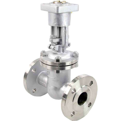 Wedge gate valve DNOVA, body material - stainless steel AISI J92630, wedge material - stainless steel AISI A216, seal - METAL, stem only