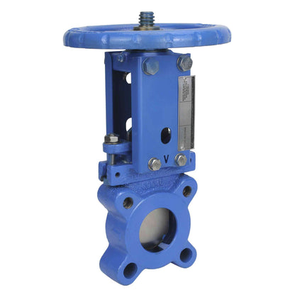 Knife Gate Valve DNOVA GVK1331E-2W-Fb-SN PSI232, wafer type, body material - cast iron GGG-40, handwheel operated