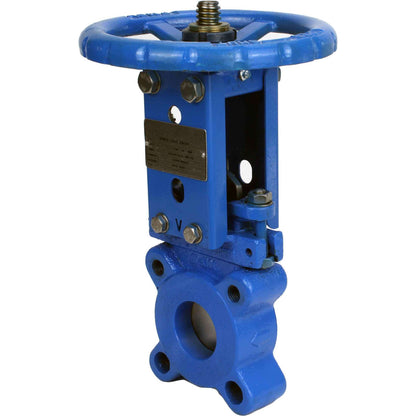 Knife Gate Valve DNOVA GVK1331E-2W-Fb-SN PSI232, wafer type, body material - cast iron GGG-40, handwheel operated