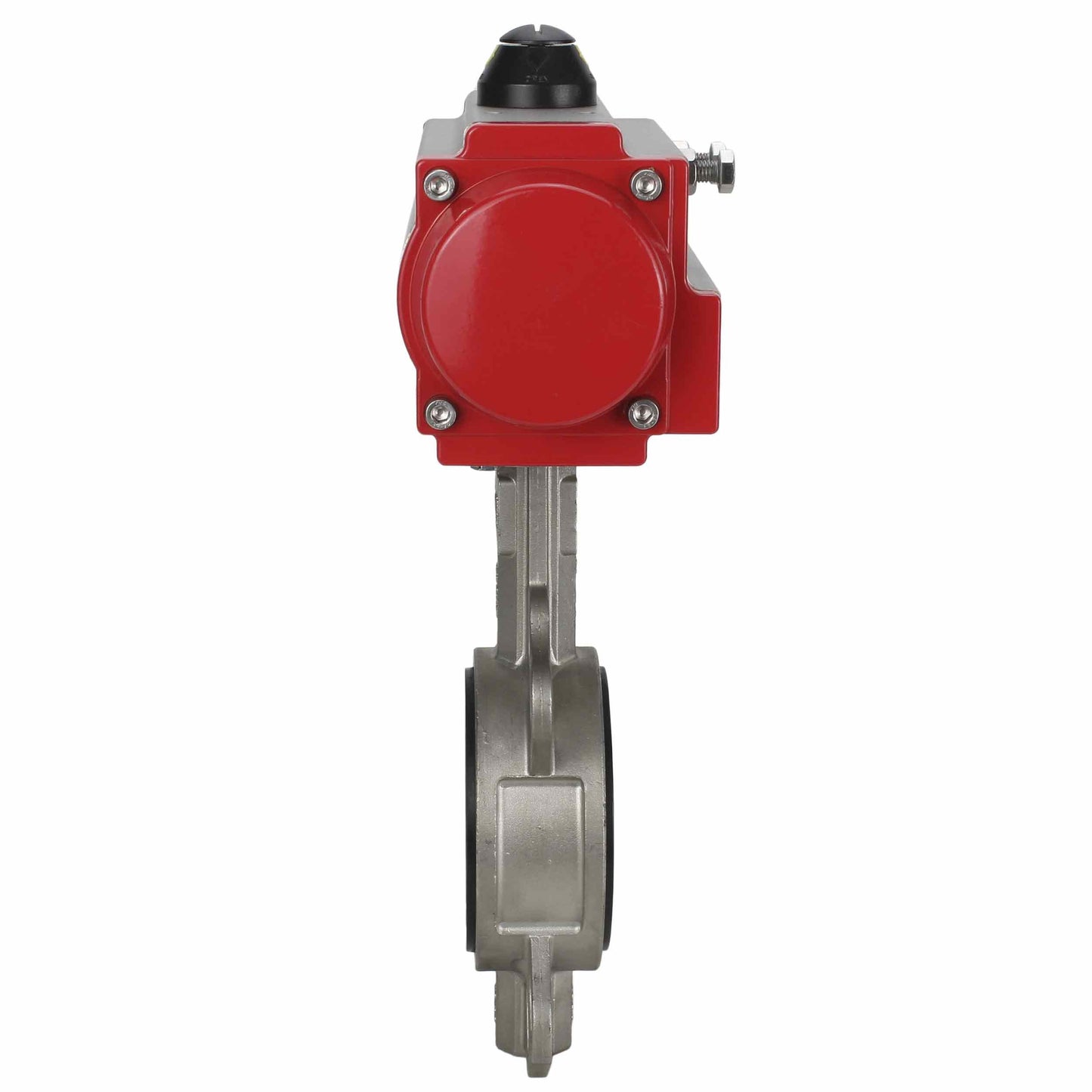 Water Butterfly Valve DNOVA 316l-epdm-DNOVA-da, body material - stainless steel AISI 316L, disk material - stainless steel AISI 316L, seal - EPDM, pneumatic actuator operated