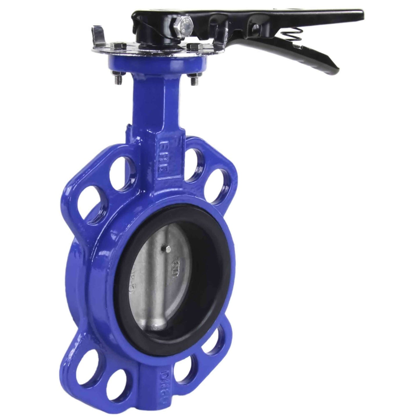 Water Butterfly Valve DNOVA WBV3432E-2W-Fb-H PN16, body material - carbon steel WCB, disk material - stainless steel 316L, seal - EPDM, handwheel operated