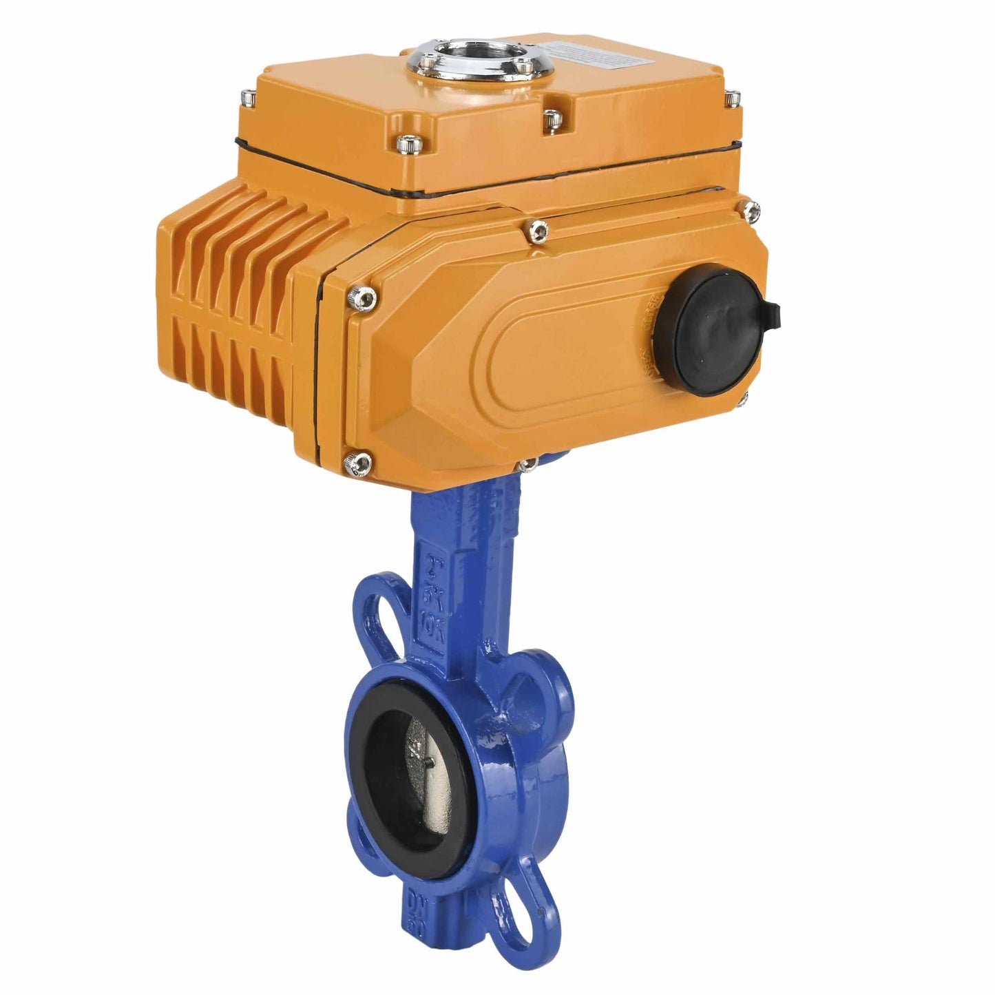 Water Butterfly Valve DNOVA WBV1332N-2W-Fb-H body material - Cast iron GGG50, disk material - Stainless steel 316L, seal - NBR with electric actuator DNOVA 380V