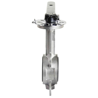 Water Butterfly Valve DNOVA WBV3232N-2W-Fb-H PN16, body and disk material - stainless steel 316L, seal - NBR, handwheel operated