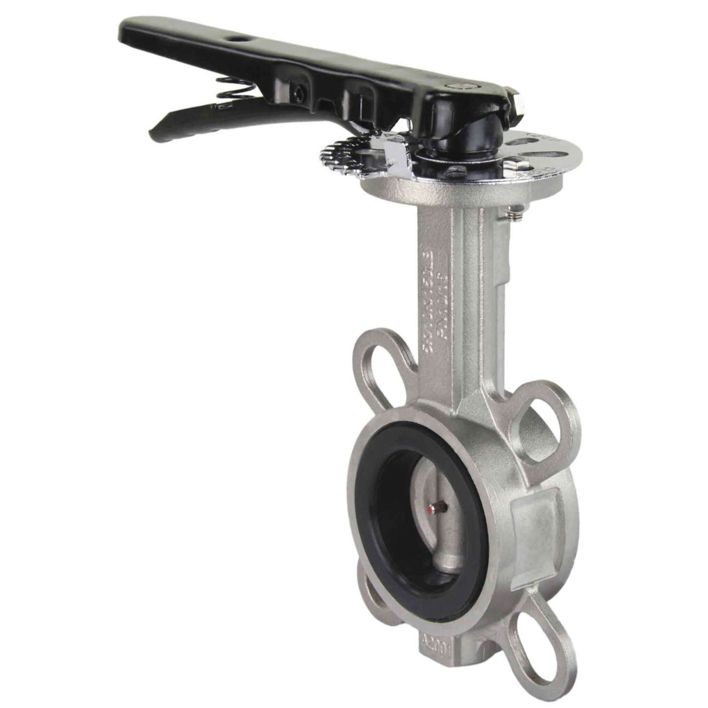 Water Butterfly Valve DNOVA WBV3232N-2W-Fb-H PN16, body and disk material - stainless steel 316L, seal - NBR, handwheel operated
