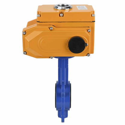 Water Butterfly Valve DNOVA WBV1332N-2W-Fb-H body material - Cast iron GGG50, disk material - Stainless steel 316L, seal - NBR with electric actuator DNOVA 380V