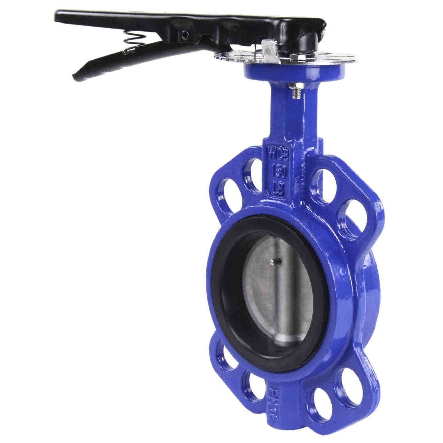 Water Butterfly Valve DNOVA WBV3432E-2W-Fb-H PN16, body material - carbon steel WCB, disk material - stainless steel 316L, seal - EPDM, handwheel operated