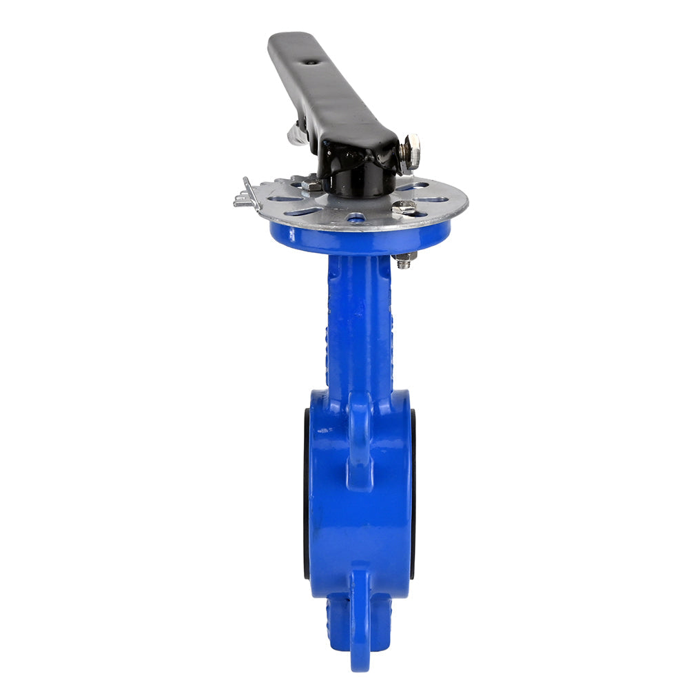 Water Butterfly Valve DNOVA WBV3432V-2W-Fb-H PN16, body material - carbon steel WCB, disk material - stainless steel 316L, seal - VITON, handwheel operated