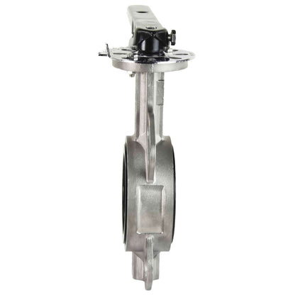 Water Butterfly Valve DNOVA WBV3232V-2W-Fb-H PN16, body and disk material - stainless steel 316L, seal - VITON, handwheel operated