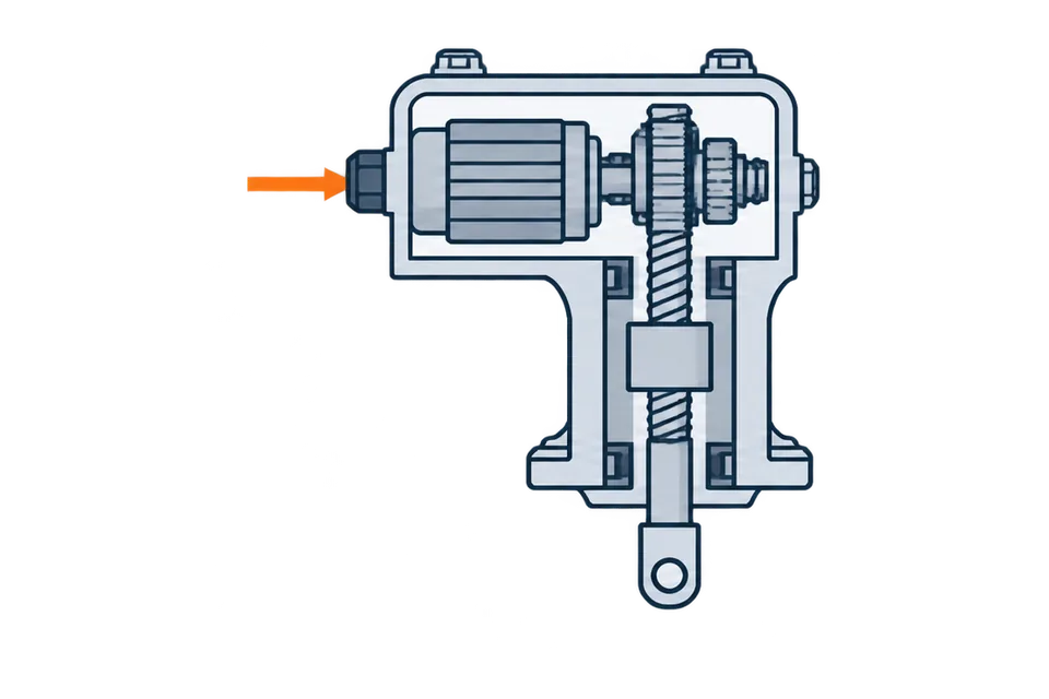 Linear electric actuator: In between