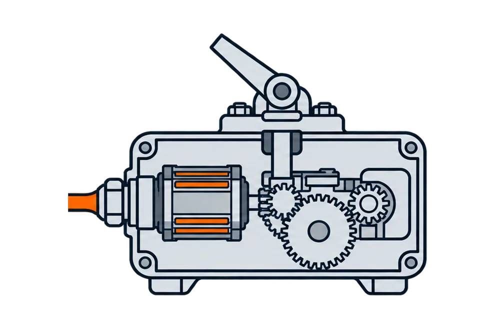 Modulating quarter-turn actuator: 0%