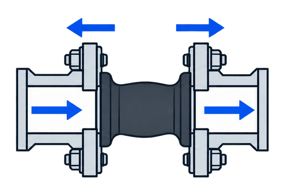 Rubber expansion joint: Extended