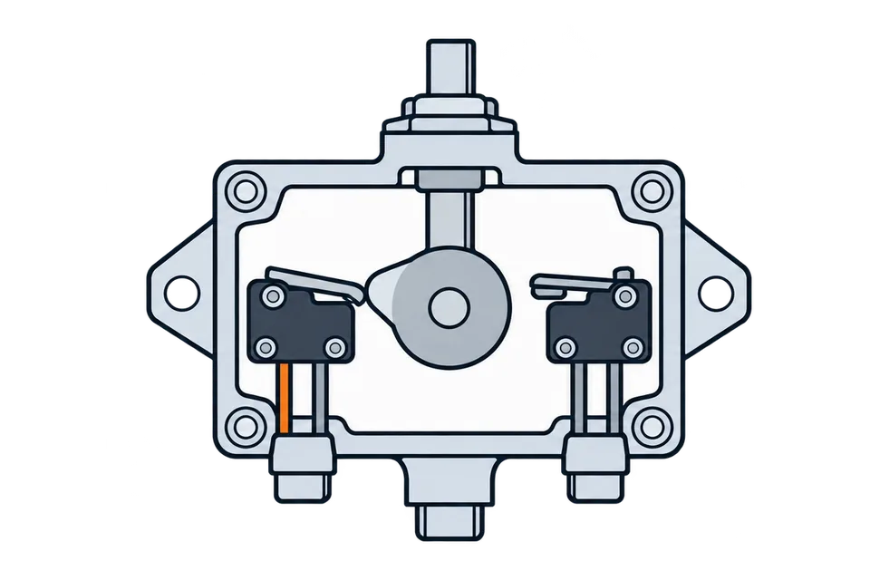 Limit-switch box: Closed